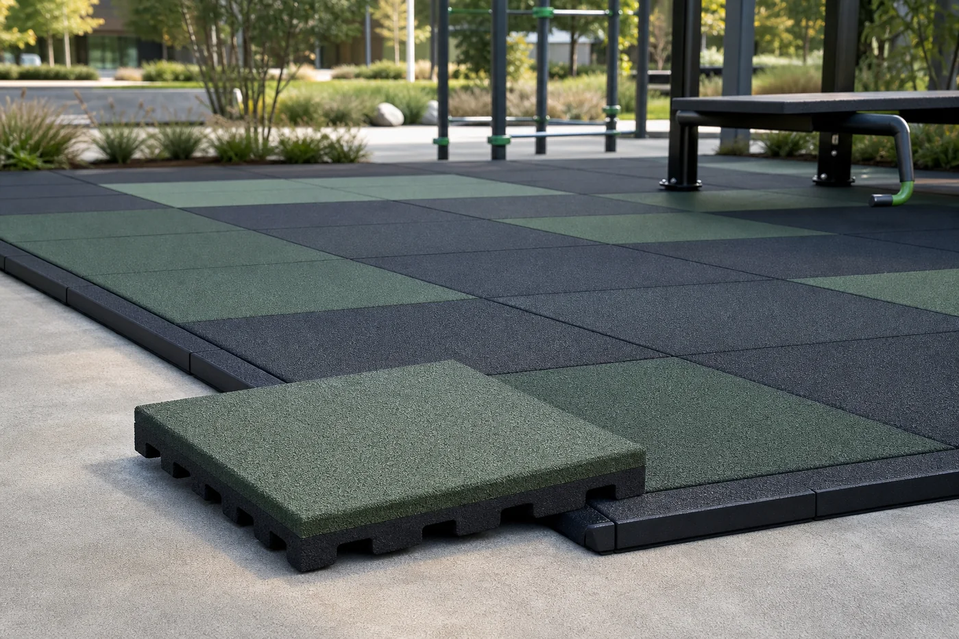 RHB Rubber Tile – أرضيات مطاطية معيارية