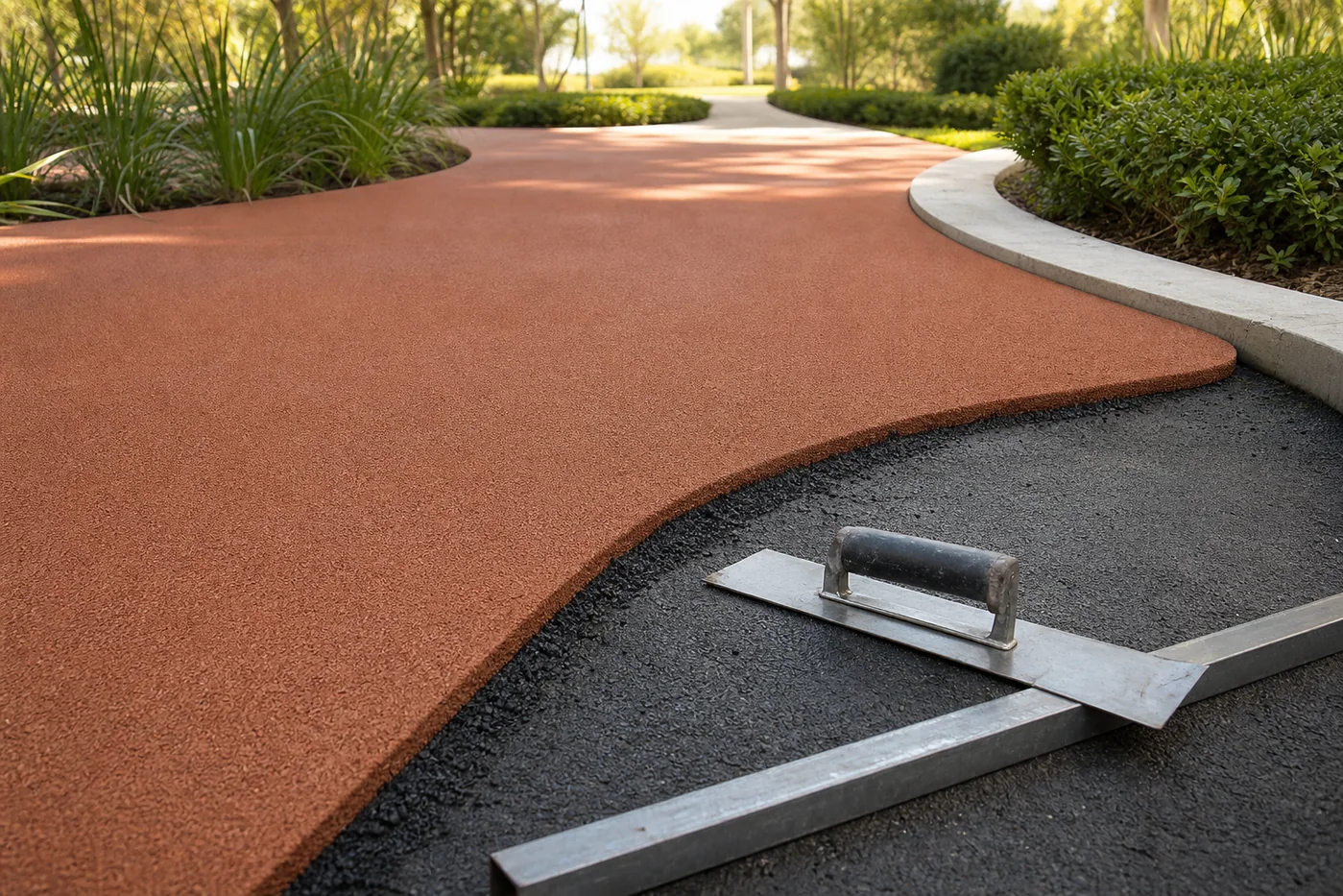 RHB Rubber Pour – مطاط مصبوب في الموقع