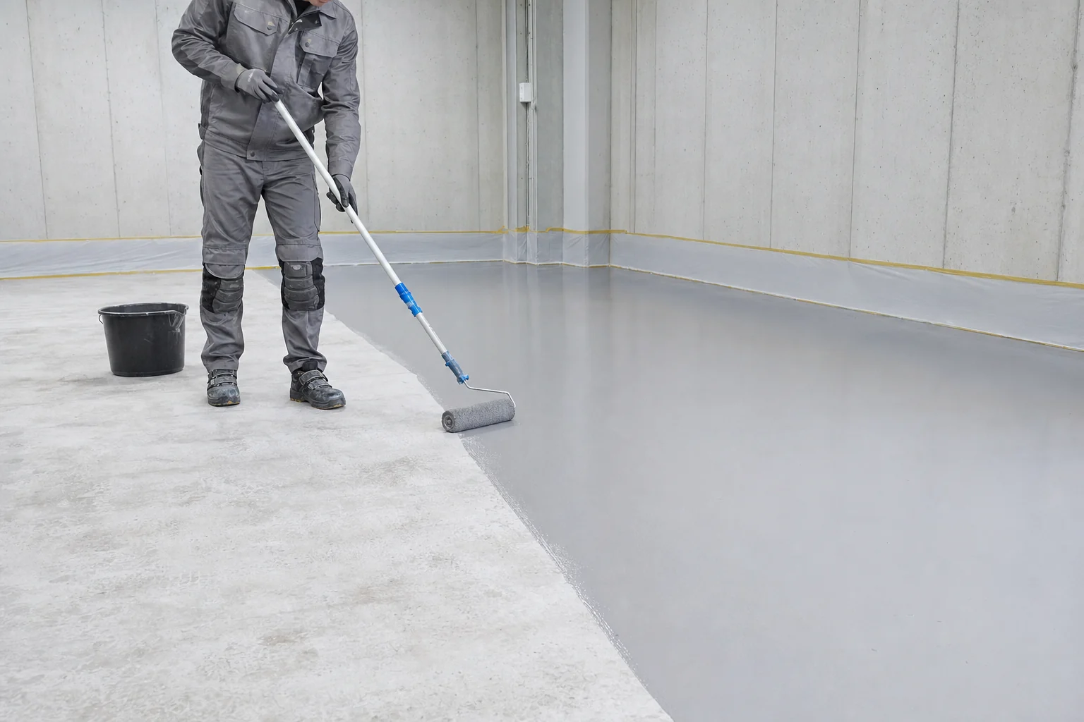 RHB Floor Epoxy Roll Kaplama Sistemi