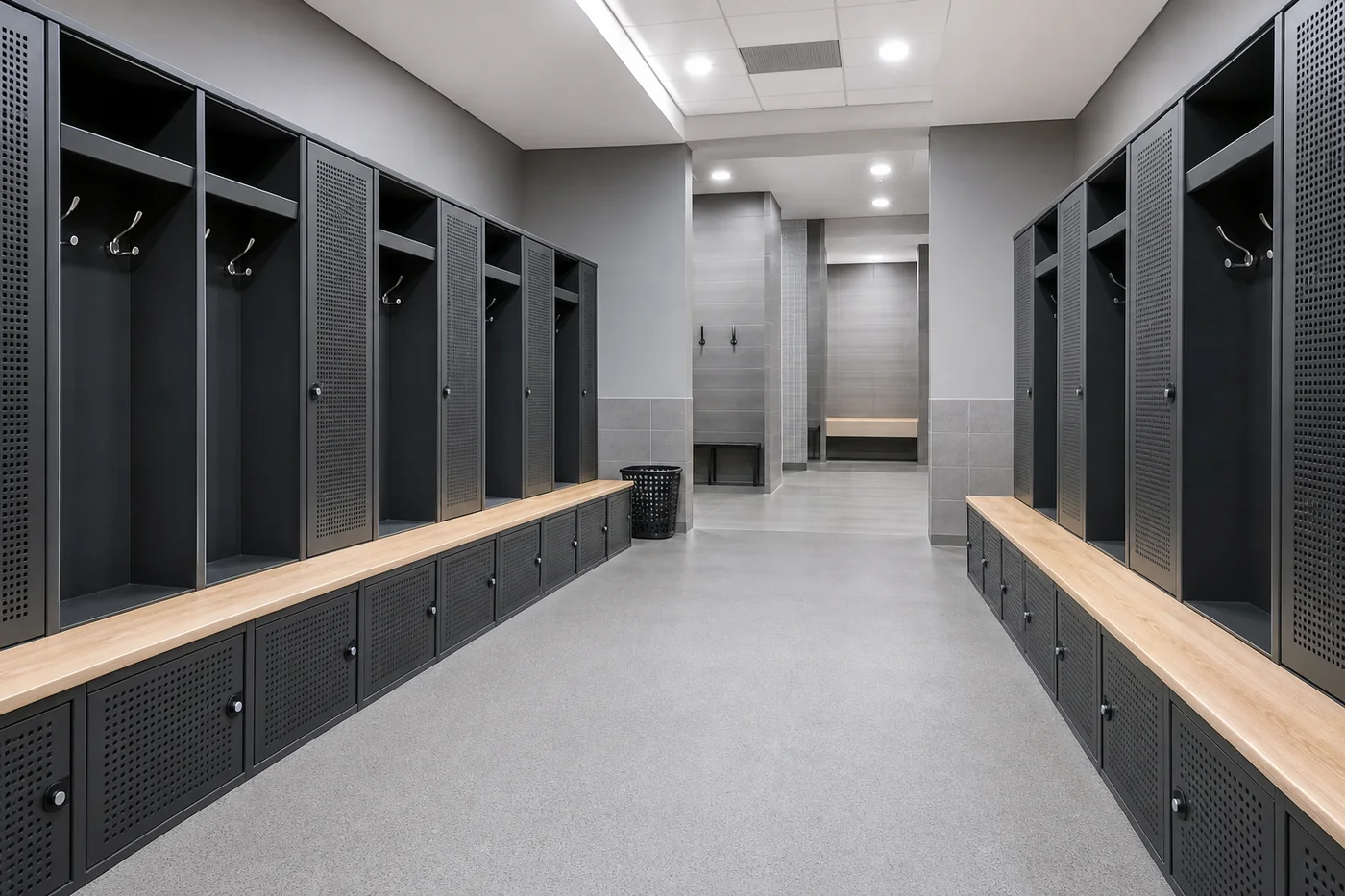 Spor Soyunma Odası Locker Seti